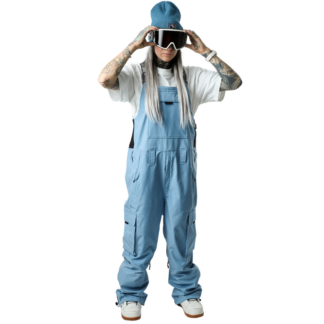 Pantalon à bretelles Access Lotus Blue