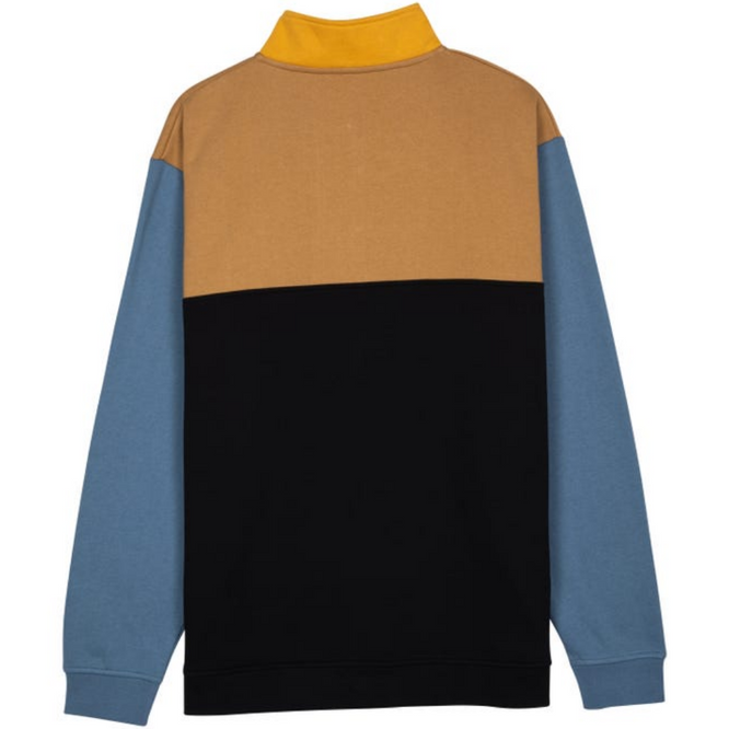 Classic Dot Label Quarter Sweatshirt Black/Multi