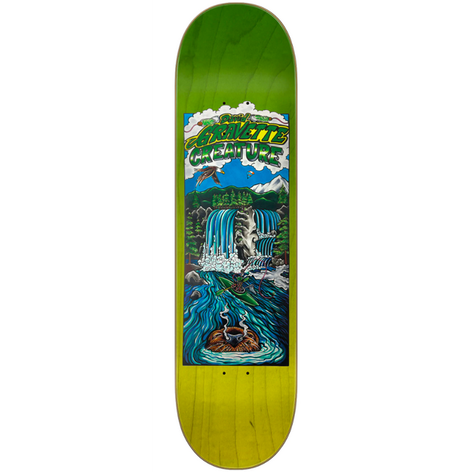 Gravette Hippie Falls 8.3" Skateboard Deck