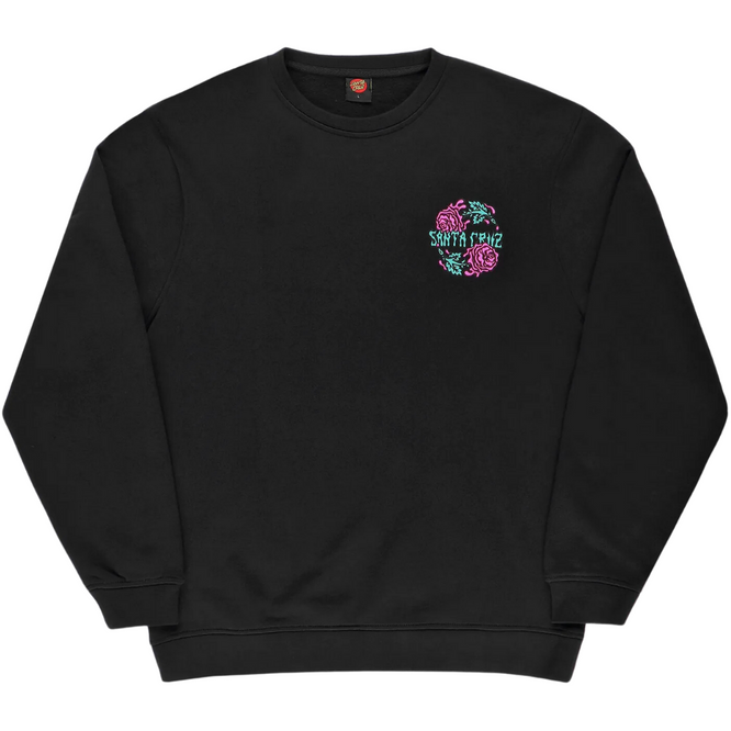 Dressen Rose Two Sweatshirt Noir