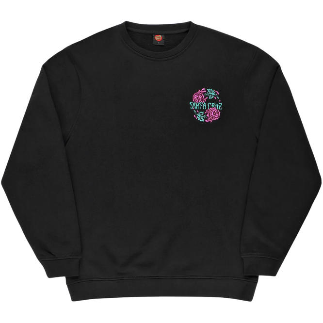 Dressen Rose Two Sweatshirt Black