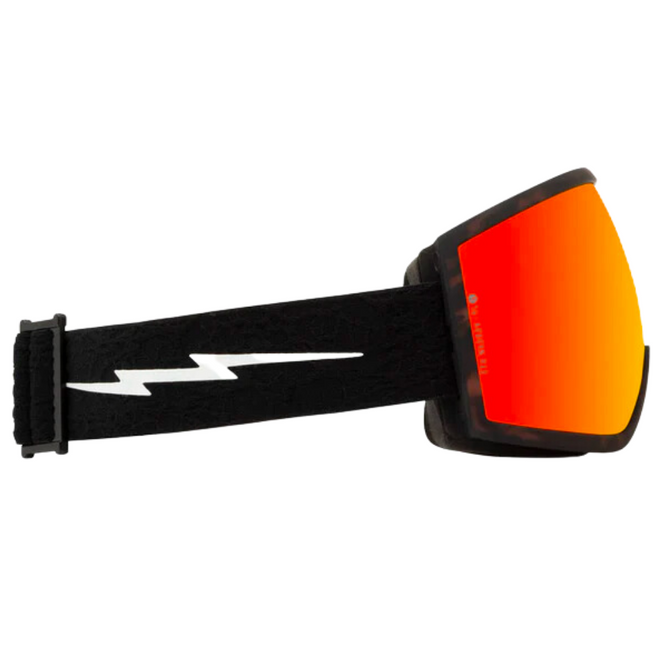 Lunettes de snowboard EG2-T Black Tort Neuron + Auburn Red Lens