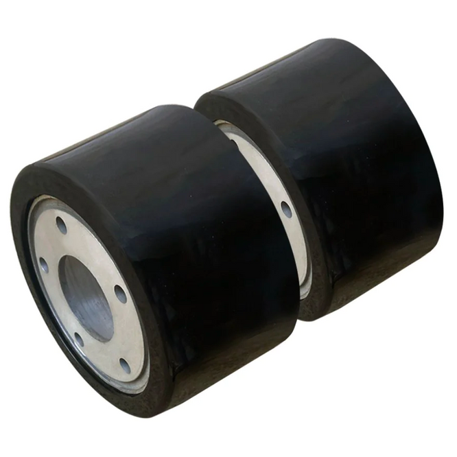 Pair of Rubber Wheels