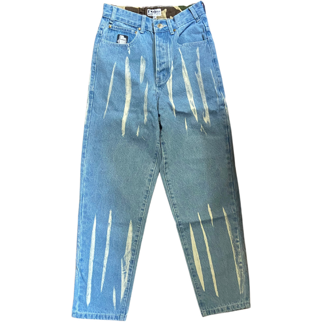Baggy Jeans Stone Wash Light Blue