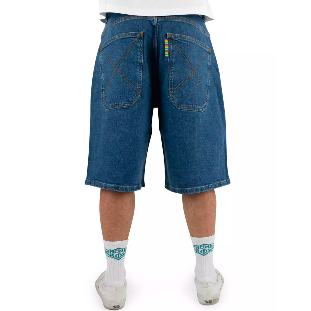 X-Tra Monster Shorts Washed Blue