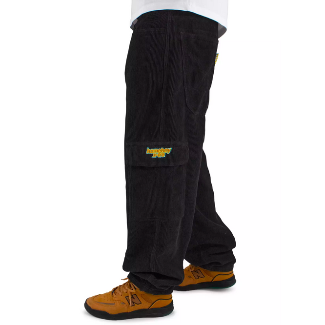 X-Tra Space Cord Pants Black