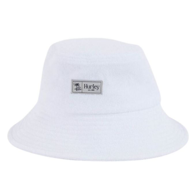Womens Luna Bucket Hat White