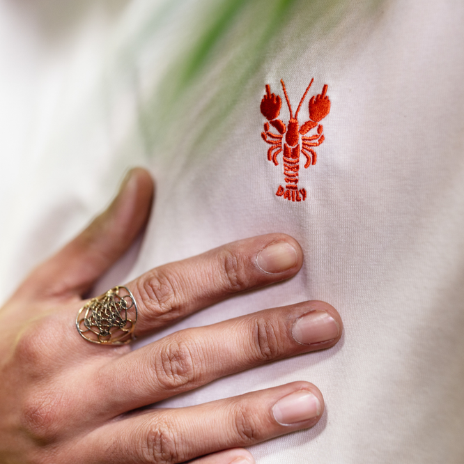 LaVida Lobster T-Shirt Undyed
