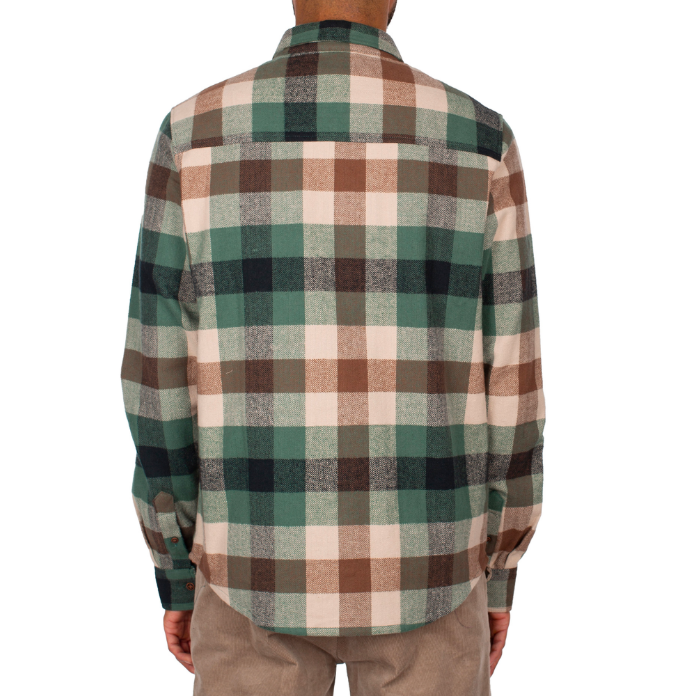 Iriedaily Regular fit Camicia 'Lumber Fella' in Rosso, Bordeaux