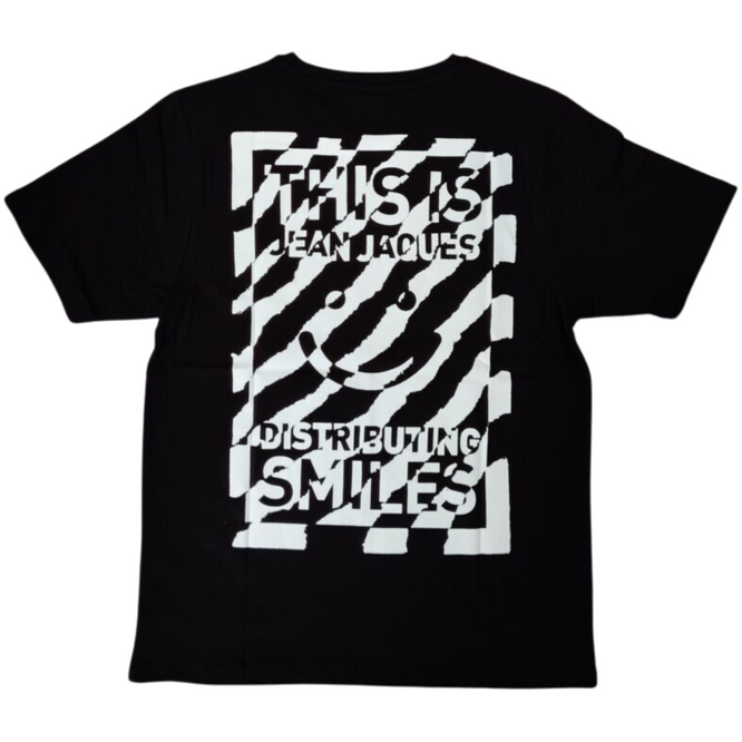 Zebra T-Shirt Black