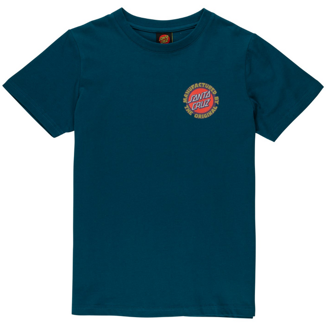 Kids Speed MFG Dot T-shirt Tidal Teal