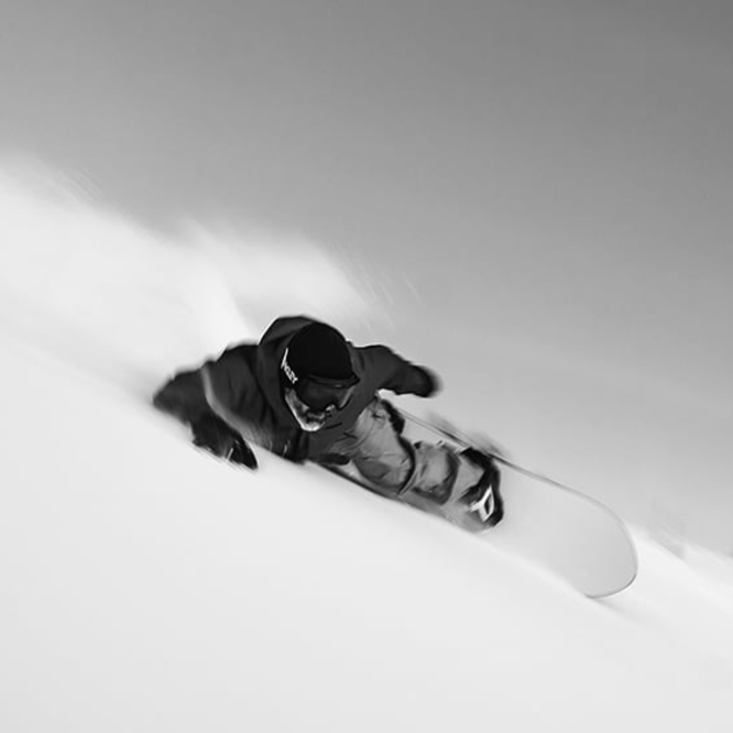 Café Racer Gloss Snowboard