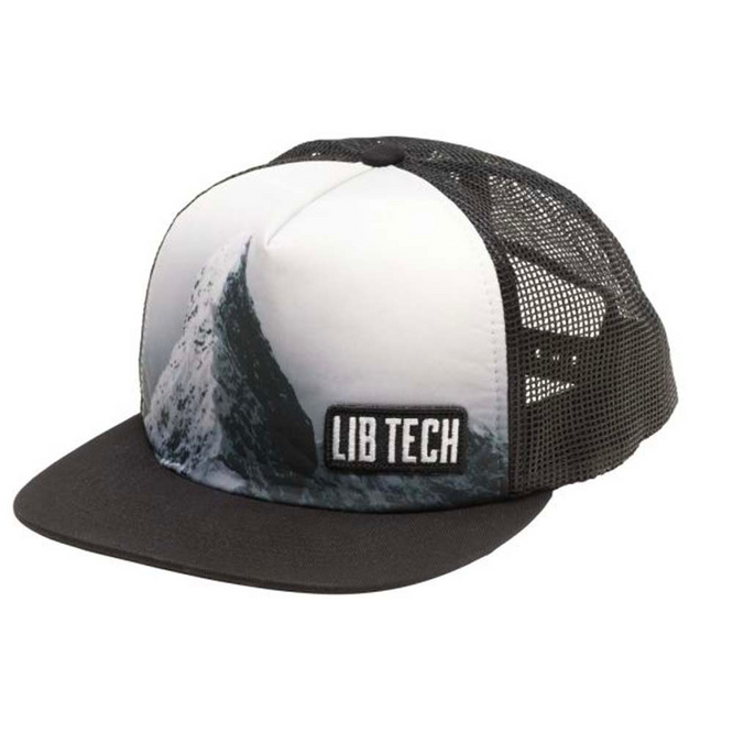 Canadian Trucker Snapback Cap Black