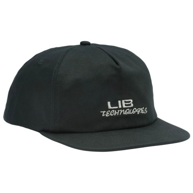 Lib Logo Cap Black