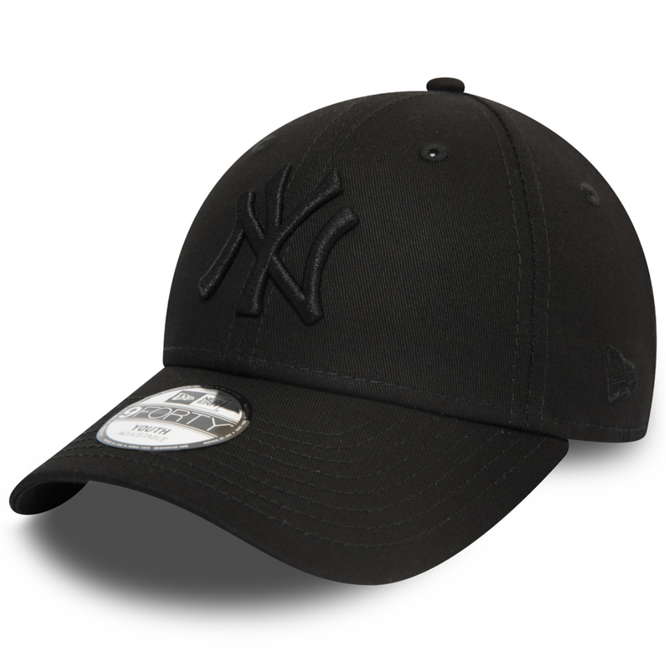 Kids New York Yankees Essential 9Forty Black/Black