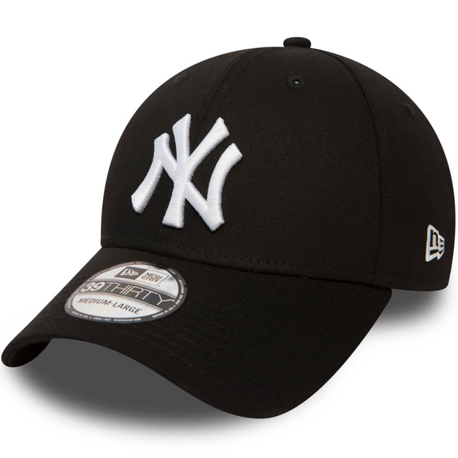 New York Yankees 39Thirty Cap Black/White