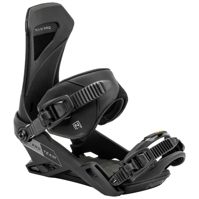 Team Pro Ultra Black 2025 Snowboard Bindings