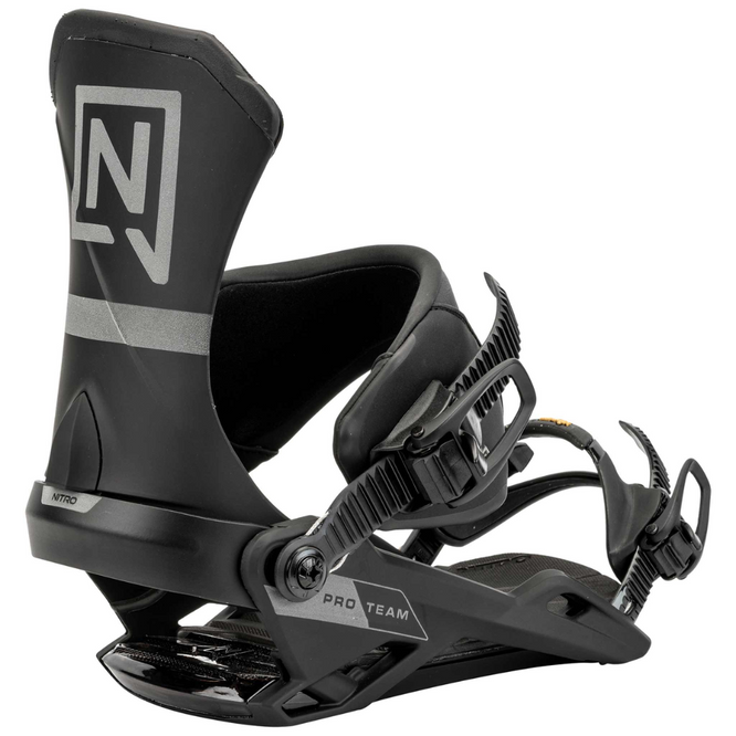 Team Pro Ultra Black 2025 Snowboard Bindings