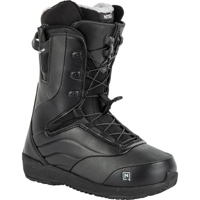 Womens Crown Black 2023 Snowboard Boots