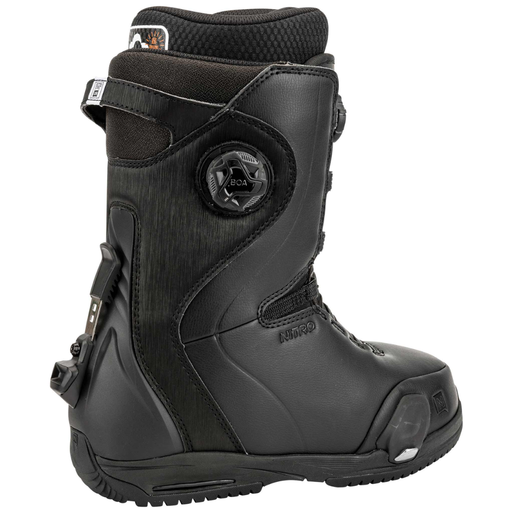 Nitro Bottes de snowboard Dynasty BOA Black 2025 Step On pour