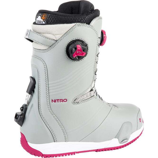 Womens Dynasty BOA Iron/White 2024 Snowboard Boots