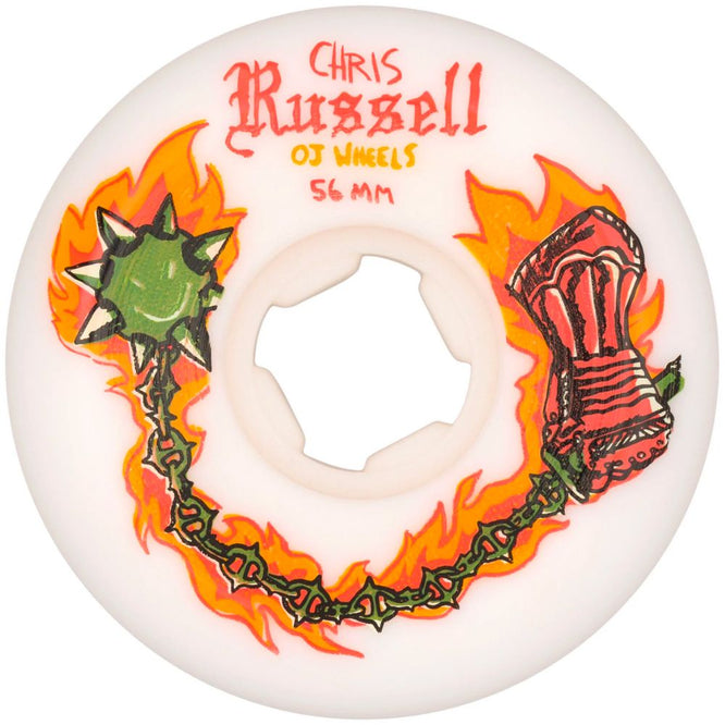 Chris Russell Elite Hardline 101a 56mm Skateboard Wheels