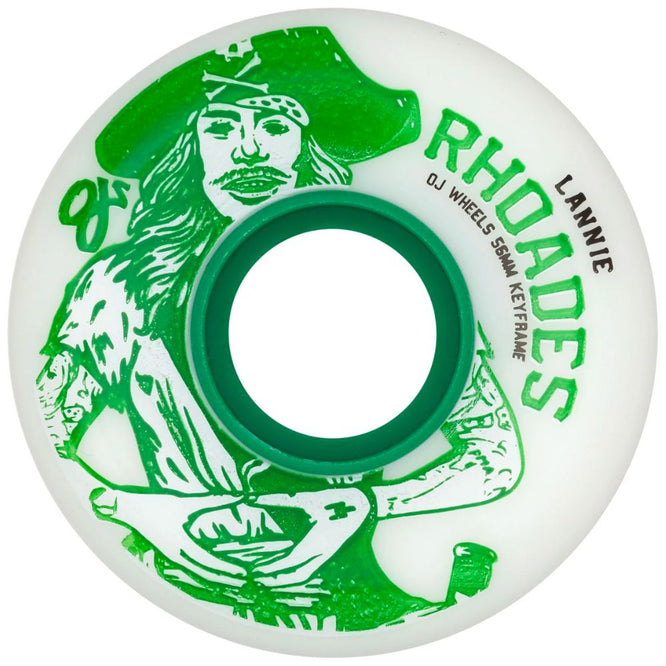 Lannie Rhoades Oside Pirate 2 87a 56mm Skateboard Wheels