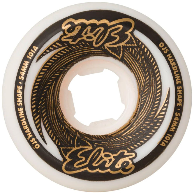 Elite Hardline Gold 53mm 101a Skateboard Wheels