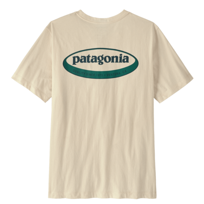 '95 Oval Logo Undyed Natural T-Shirt