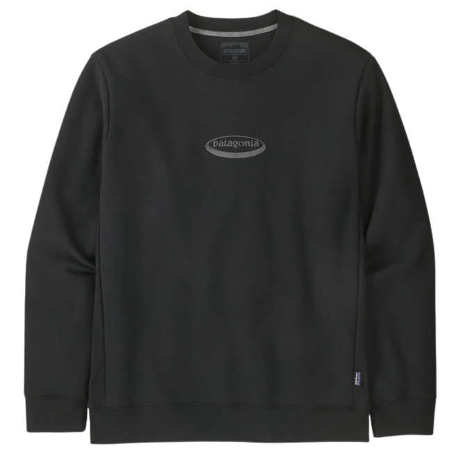 '95 Oval Logo Uprisal Black Crewneck