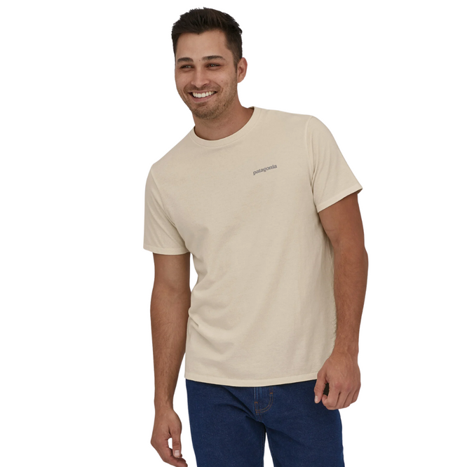 Fitz Roy Icon Responsibili-Tee T-Shirt Birch White