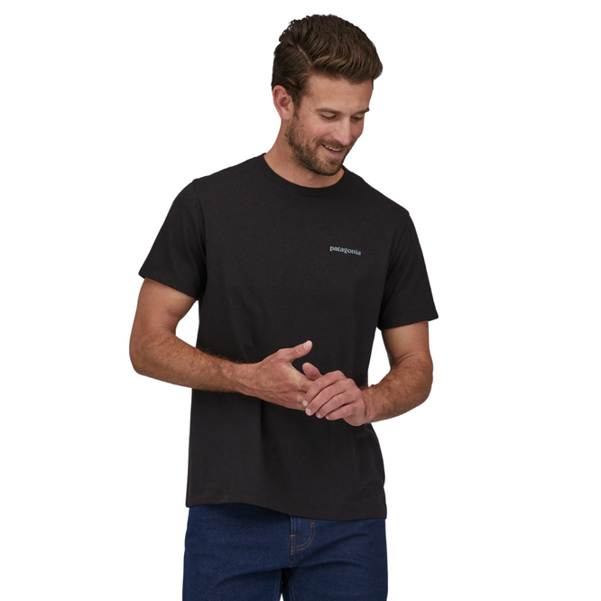 Fitz Roy Icon Responsibili-Tee T-Shirt Ink Black