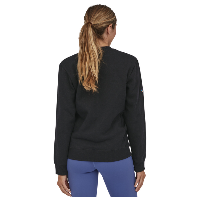 Fitz Roy Icon Uprisal Crew Sweatshirt Ink Black