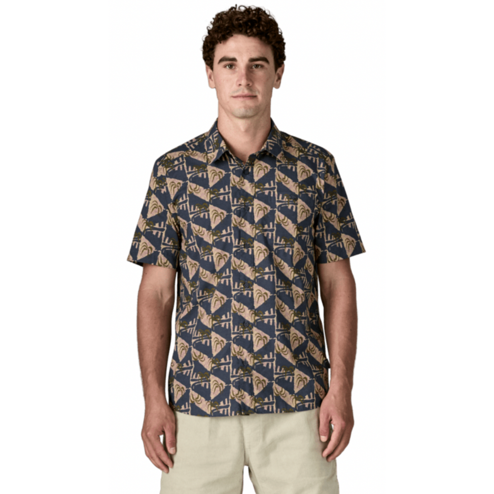 Go To Shirt Jaguar Geo Dolomite Blue