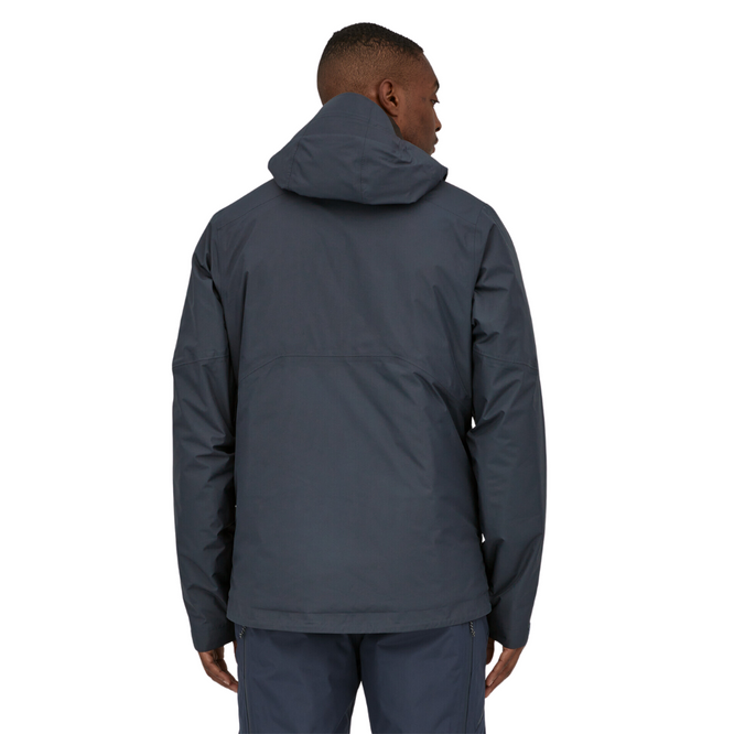 Insulated Powder Town Snowboard Jacket Smolder Blue