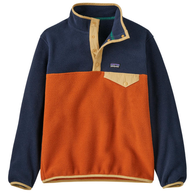Kids Lightweight Synchilla® Snap-T® Fleece Pullover Redtail Rust