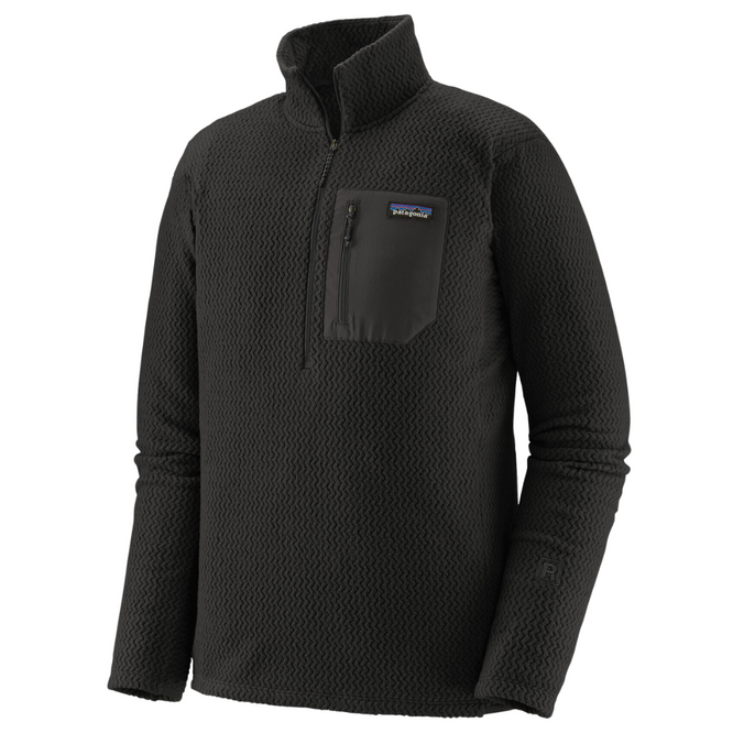 R1® Air Zip-Neck Fleece Black