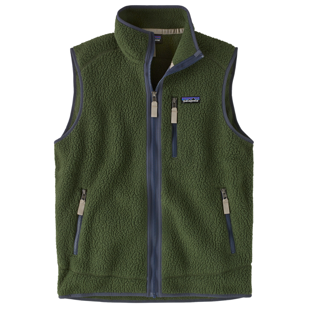 Gilet polaire Retro Pile Green Torrey Pine