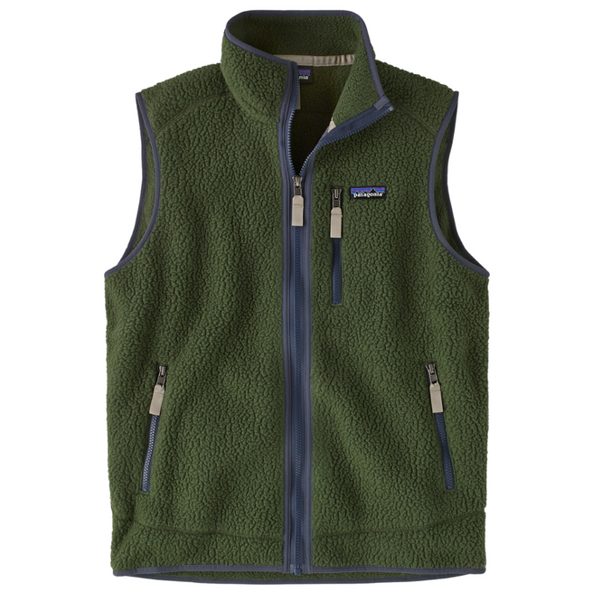 Gilet polaire Retro Pile Green Torrey Pine