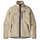 Retro Pile Jacket Khaki