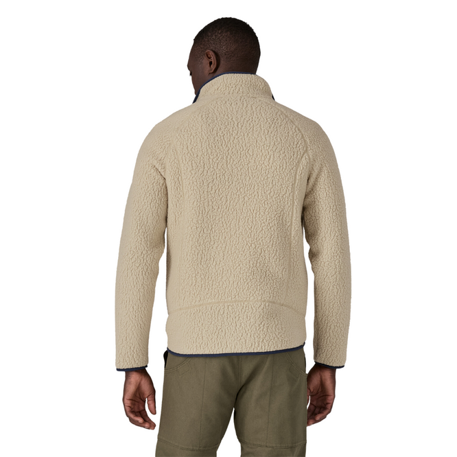 Retro Pile Jacket Khaki