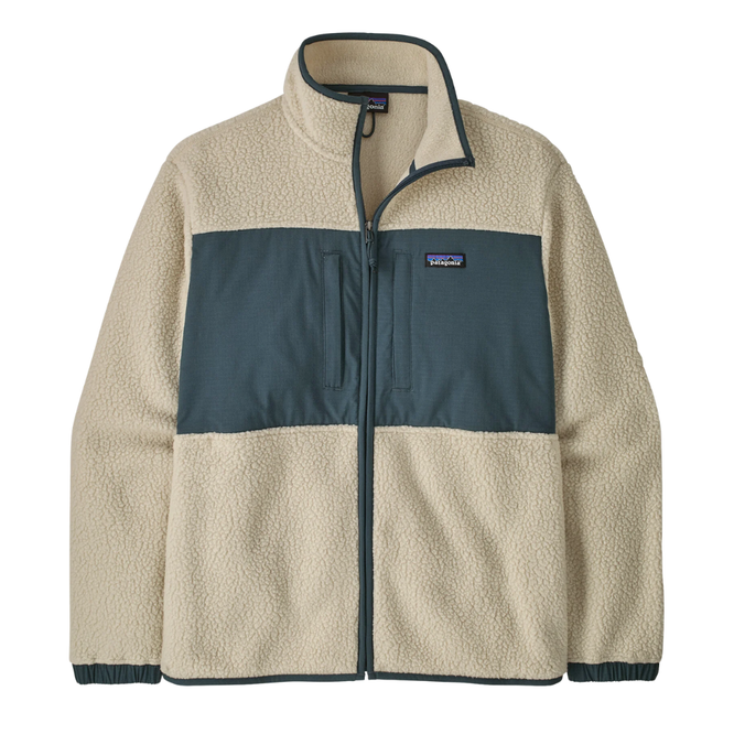 Retro Pile Patch Jacket Pelican