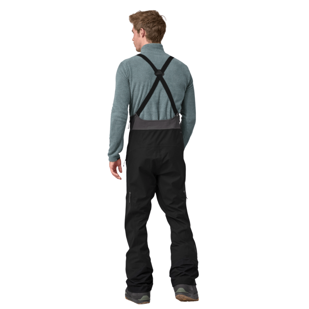 Snowdrifter Snowboard Bibs Black