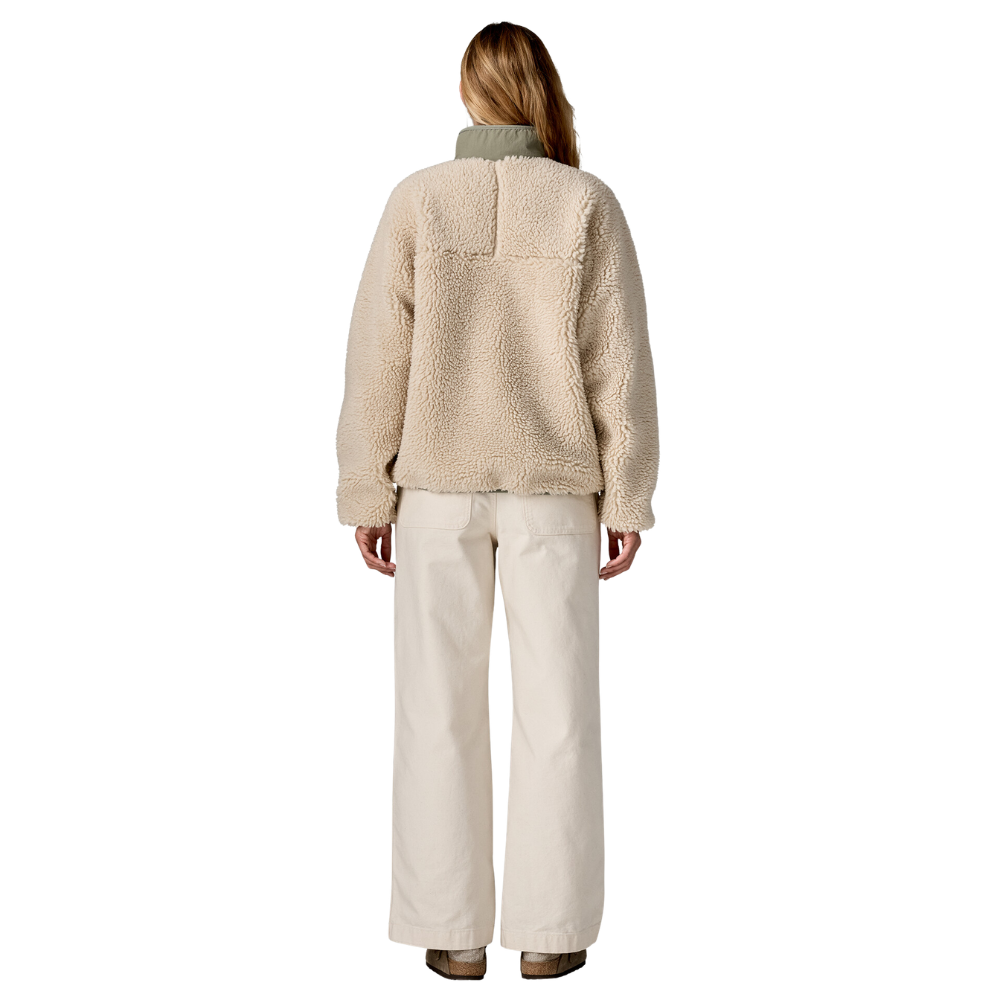 Womens Classic Retro X Jacket Dark Natural/ River Rock Green