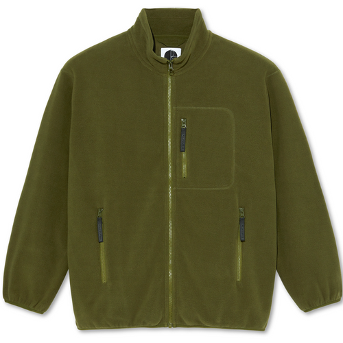 Basic Fleece Jacket Army Green