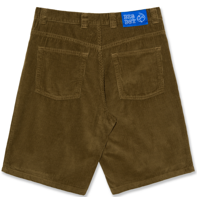 Big Boy Cord Shorts Brass