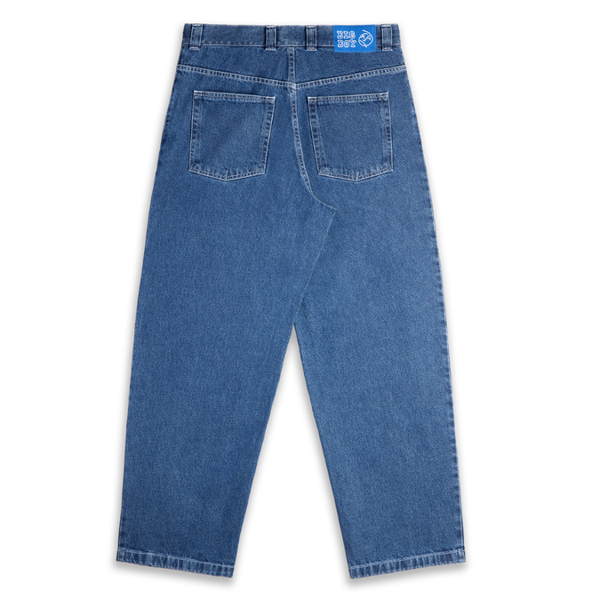 Big Boy Pants OG Logo Blue Wash