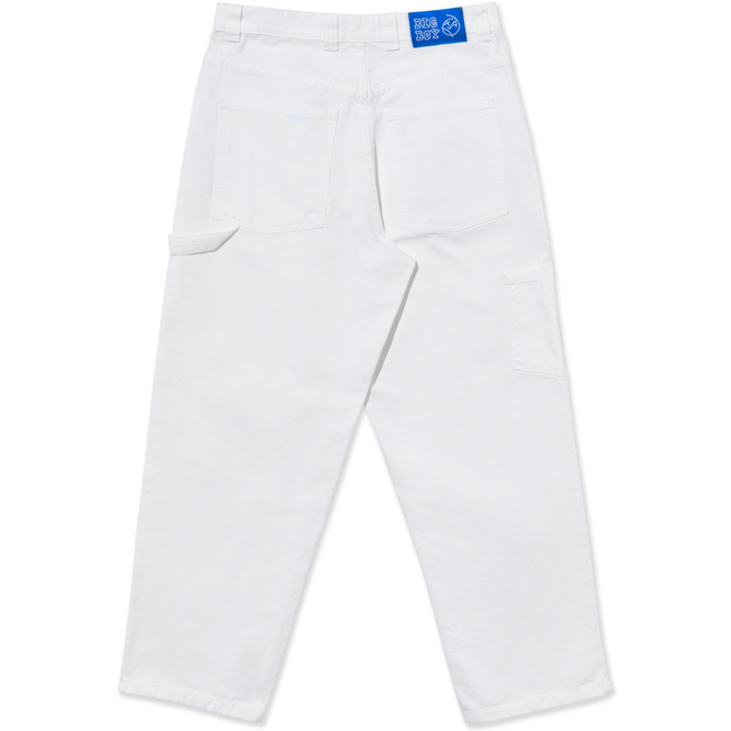 Big Boy Work Pants White