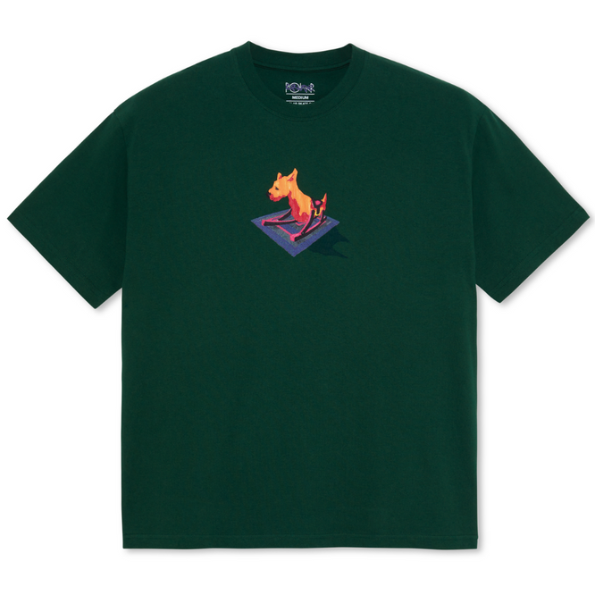 Dog T-shirt Dark Green