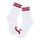 Happy Sad Rib Socks White/Navy